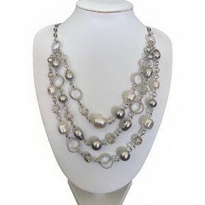 Touchstone South Seas Necklace Pearls Crystals